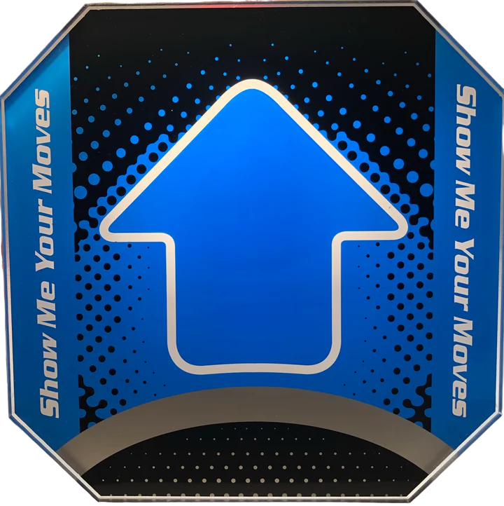 Dance Dance Revolution Arcade Pad Arrow Panel - Blue – DDRPad.com