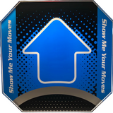 Dance Dance Revolution Arcade Pad Arrow Panel - Blue