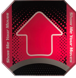 Dance Dance Revolution Arcade Pad Arrow Panel - Pink