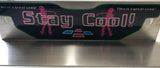 Dance Dance Revolution DDR Arcade Dance Stage platform pad front plate