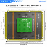 Retro Gaming Monitor for Dance Dance Revolution Arcade Cabinet (26" LCD)