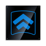 L-TEK LTEK Core Arrows PRO Panels Black with Red Blue arrows. Dance Dance Revolution DDR Polycarbonate Lexan