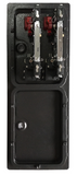 Coin Door with 2 Coin Selectors for Dance Dance Revolution DDR arcade machine cabinet coin acceptor / coin box.