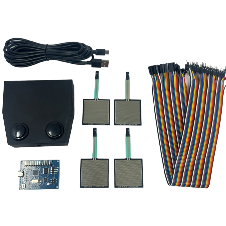 Fsr Sensor With Module Force Sensing Resistor (FSR) Sensor DIY Kit - FSRio V3 – DDRPad.com