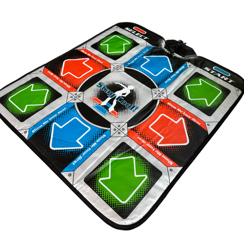 Dance Dance Revolution, DDR, StepMania, Soft USB dance pad mat, foam soft thick pad, pump it up, PIU, in the groove, ITG