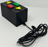 Dance Dance Revolution DDR Arcade Selector Box Controller with LED Push Buttons