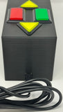 Dance Dance Revolution DDR Arcade Double 2 Player Selector Box Controller with LED Push Buttons