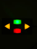 Dance Dance Revolution DDR Arcade Selector Box Controller with LED Push Buttons