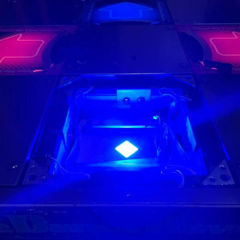 LED light mod for arcade dance pad, Dance Stage Platform, Dance Dance Revolution DDR, In the Groove ITG, Pump It Up PIU