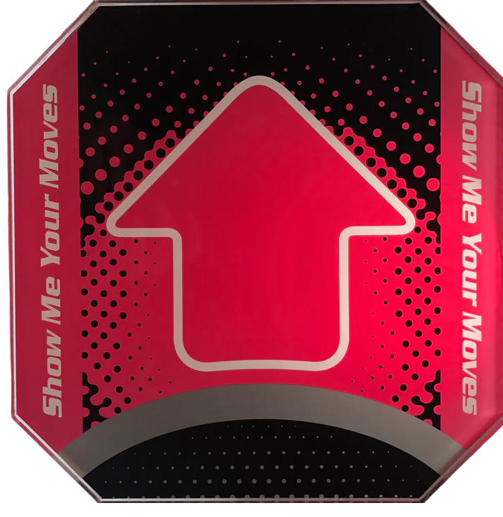 Dance Dance Revolution Arcade Pad Arrow Panel - Pink – DDRPad.com Dance Dance Revolution Arcade Pad Arrow Panel - Pink – DDRPad.com