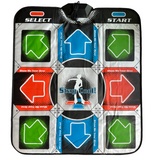 Multisystem connection compatible with Windows, PlayStation (PS1/PS2), Original Xbox, and GameCube Dance Dance Revolution, DDR, StepMania, Soft USB dance pad mat, foam soft thick pad, pump it up, PIU, in the groove, ITG