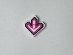 Dance Dance Revolution DDR Arrow Magnet - DDR Pink arrow