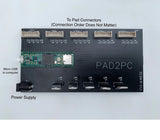 PAD2PC - Arcade Pad PC I/O with Light Support