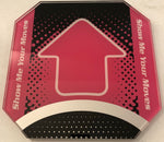 Dance Dance Revolution DDR Arrow Panel Pink for Arcade Pad